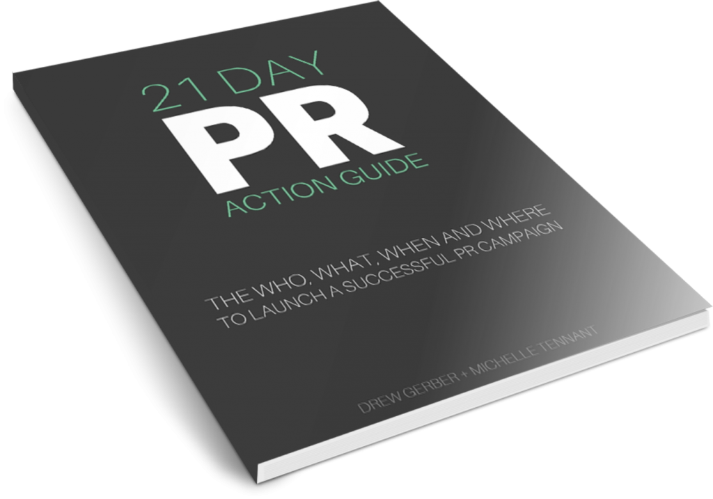 WASABI PUBLICITY 21 DAY PR ACTION GUIDE