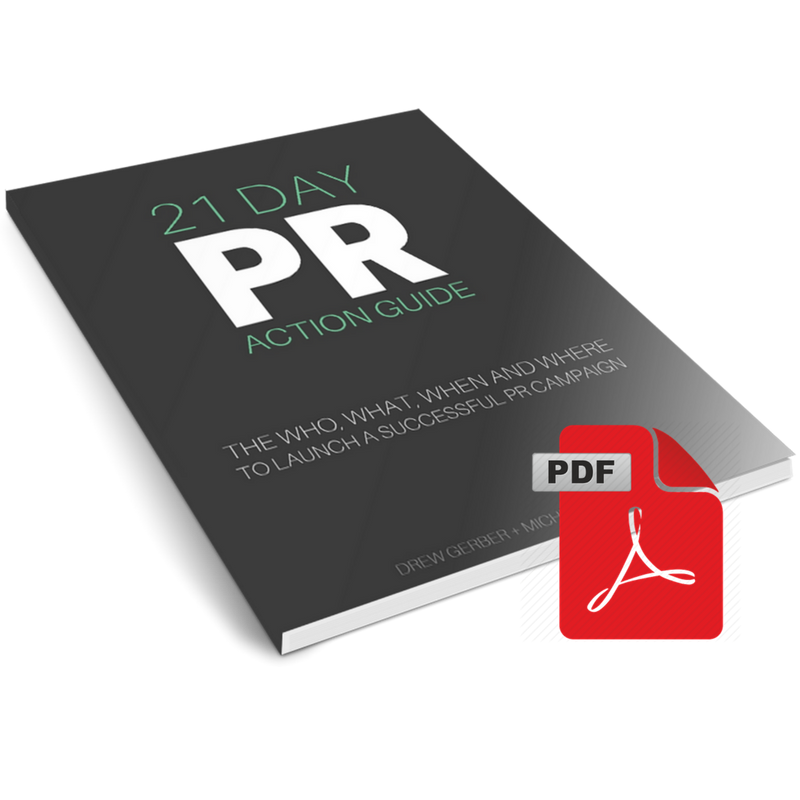 Wasabi Publicity 21-Day PR Action Guide
