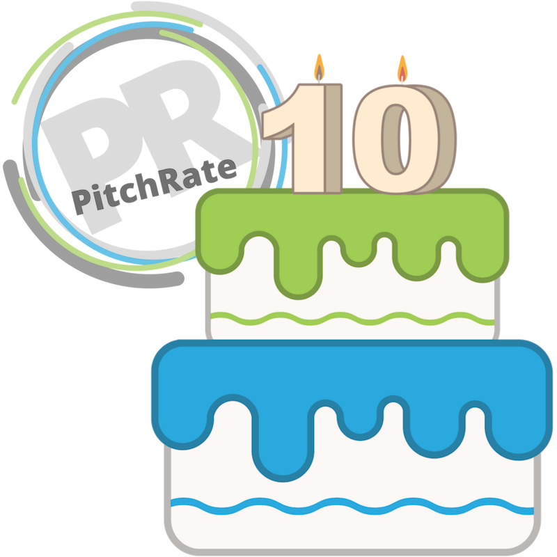 PitchRate 10th Birthday!