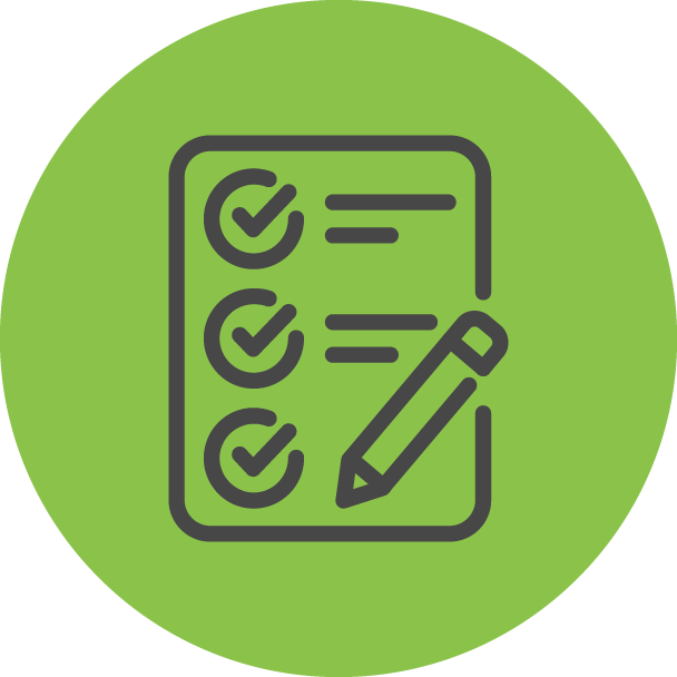 Questionnaire image – Green circle