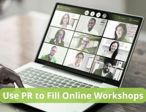 Use PR to Fill Online Workshops